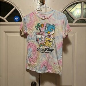 Hello Kitty Kids Pastel Tie-Dye T-Shirt